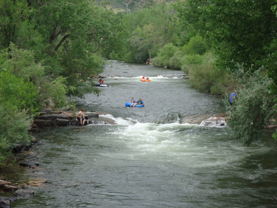 Clear Creek River in Golden, Colorado