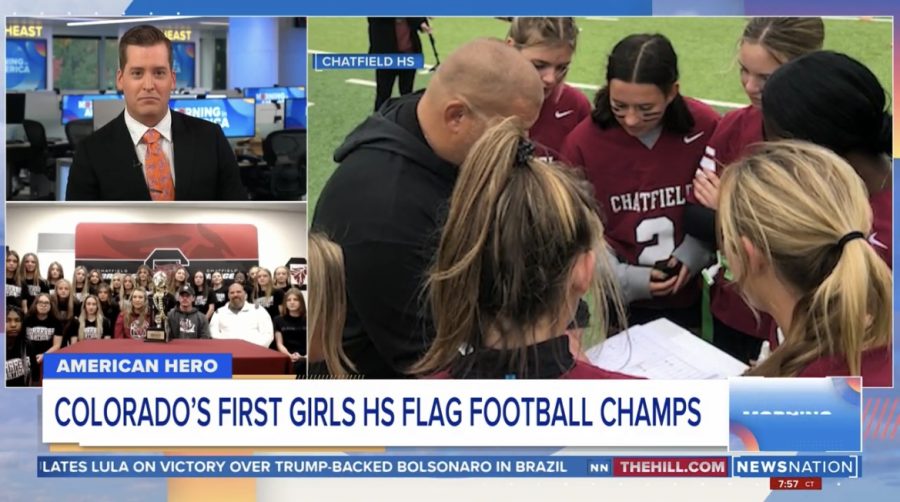 News Nation Features Chatfields State Championship Flag Football Team