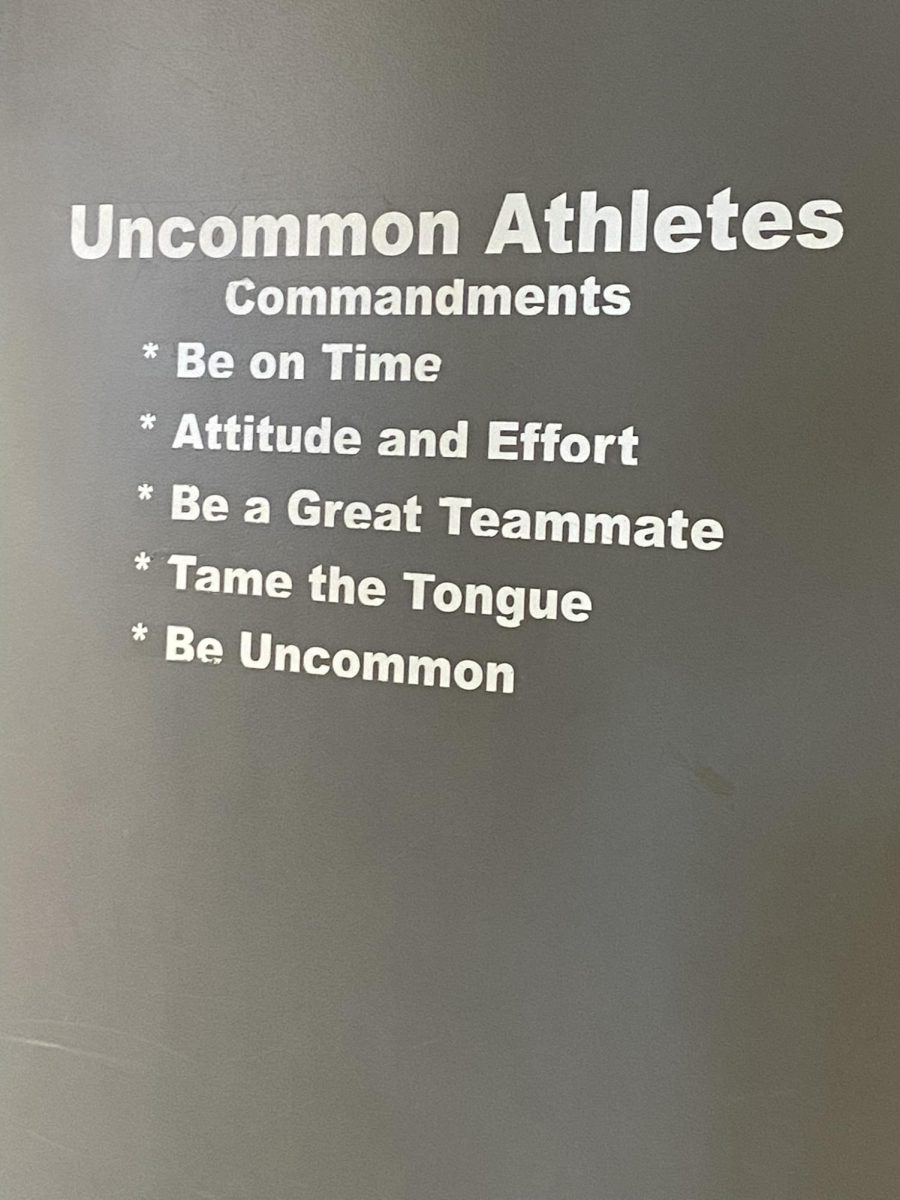 Principles of being a Chatfield Athletes